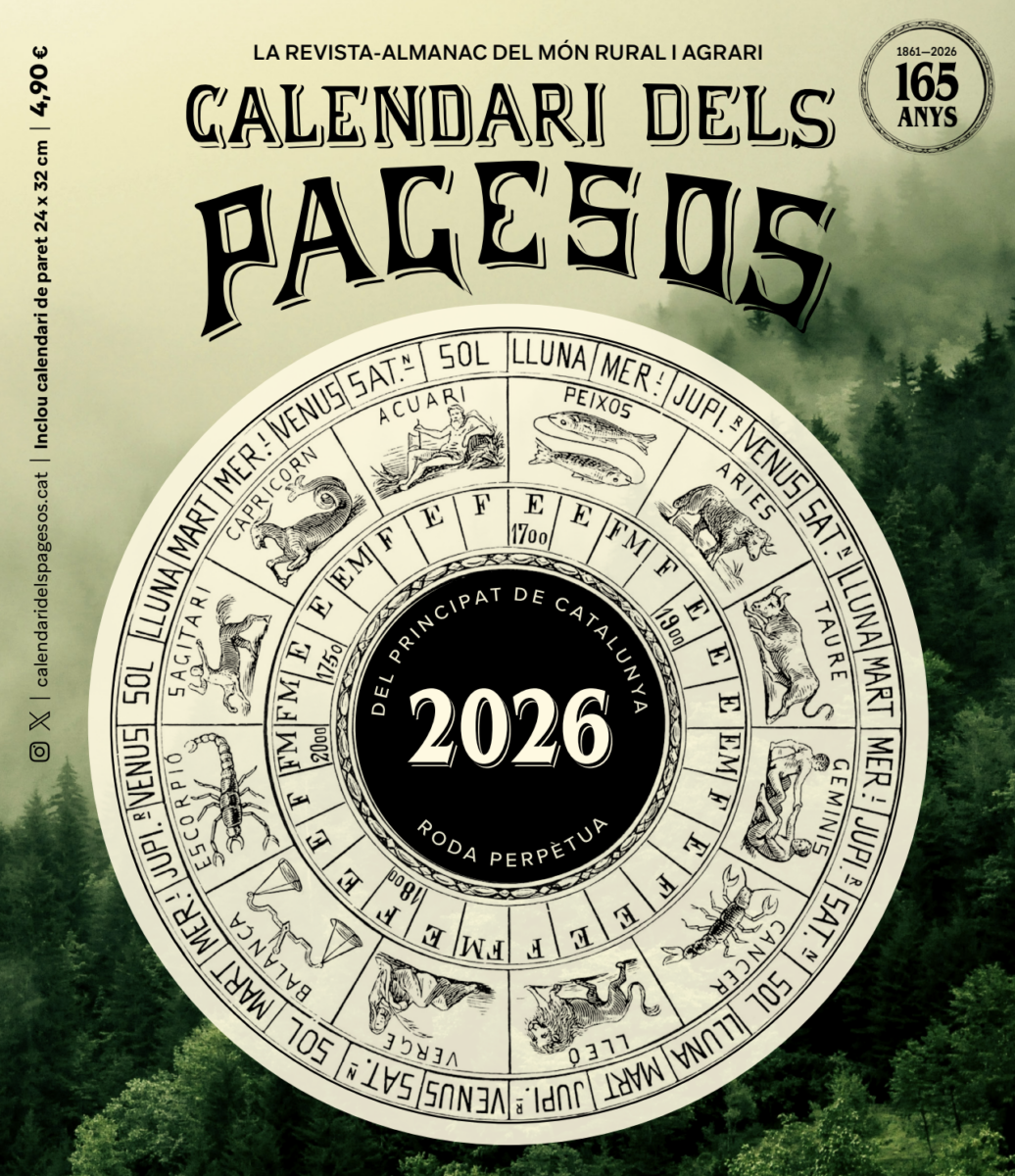Portada calendari dels Pagesos 2026