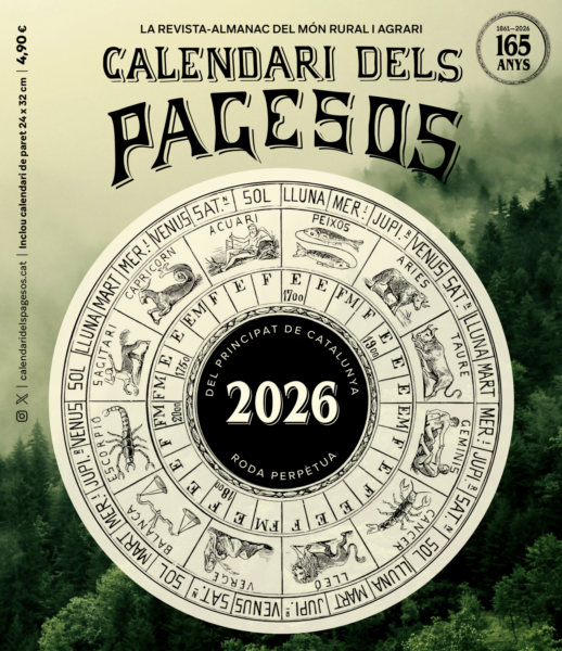Portada calendari dels Pagesos 2026